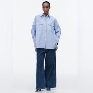 ZARA OVERSIZED OXFORD SHIRT